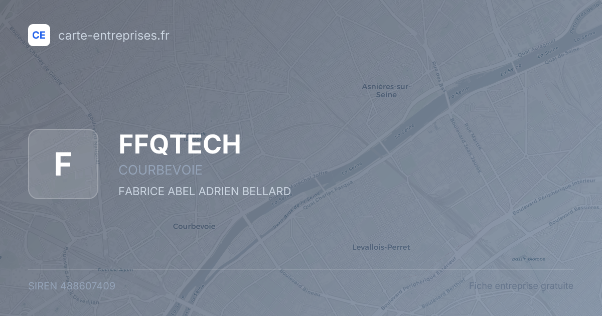 FFQTECH — 488607409 — fiche entreprise