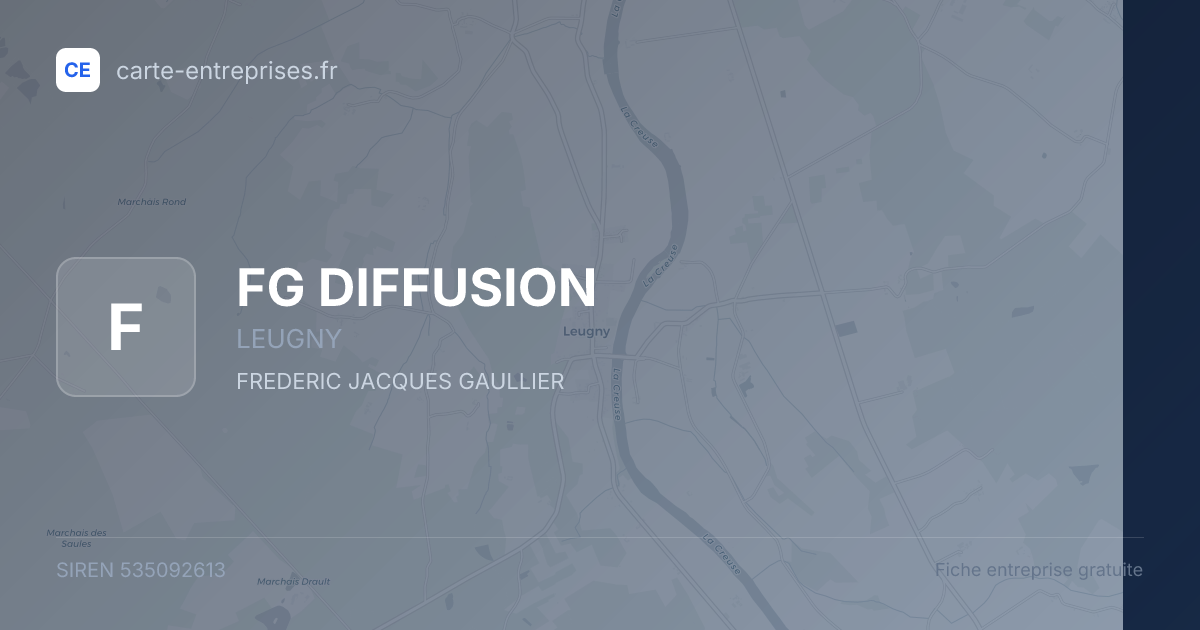 FG DIFFUSION — 535092613 — fiche entreprise