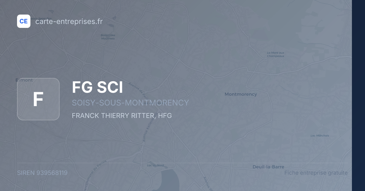 FG SCI — 939568119 — fiche entreprise