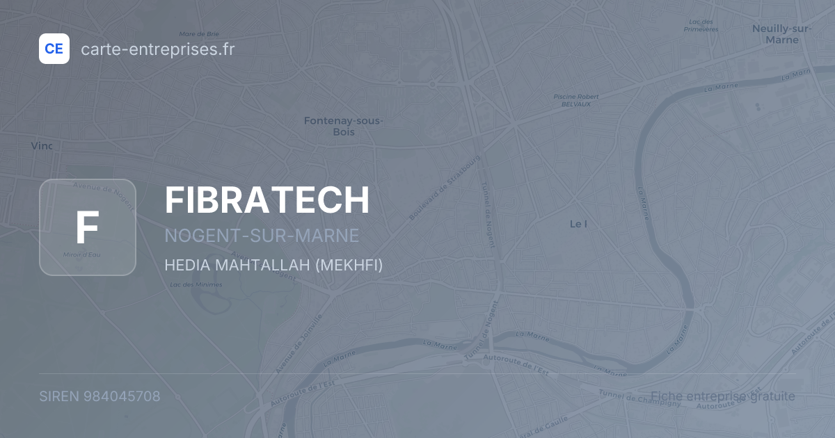 FIBRATECH — 984045708 — fiche entreprise