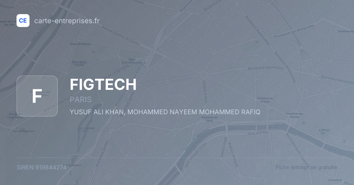 FIGTECH — 919844274 — fiche entreprise