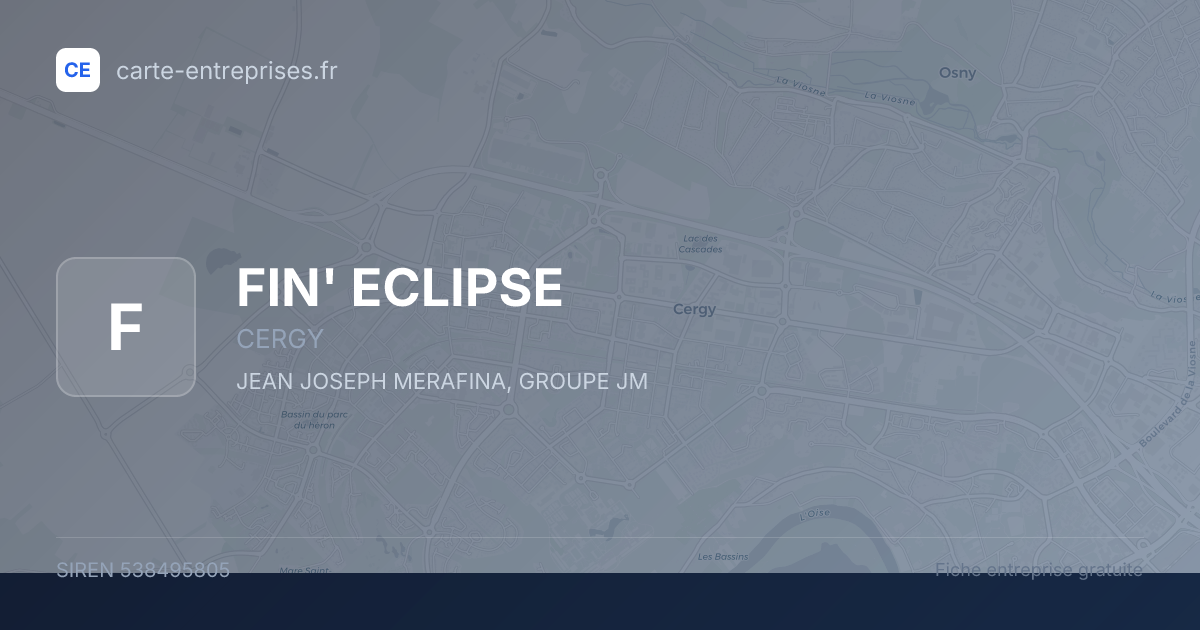 FIN' ECLIPSE — 538495805 — fiche entreprise