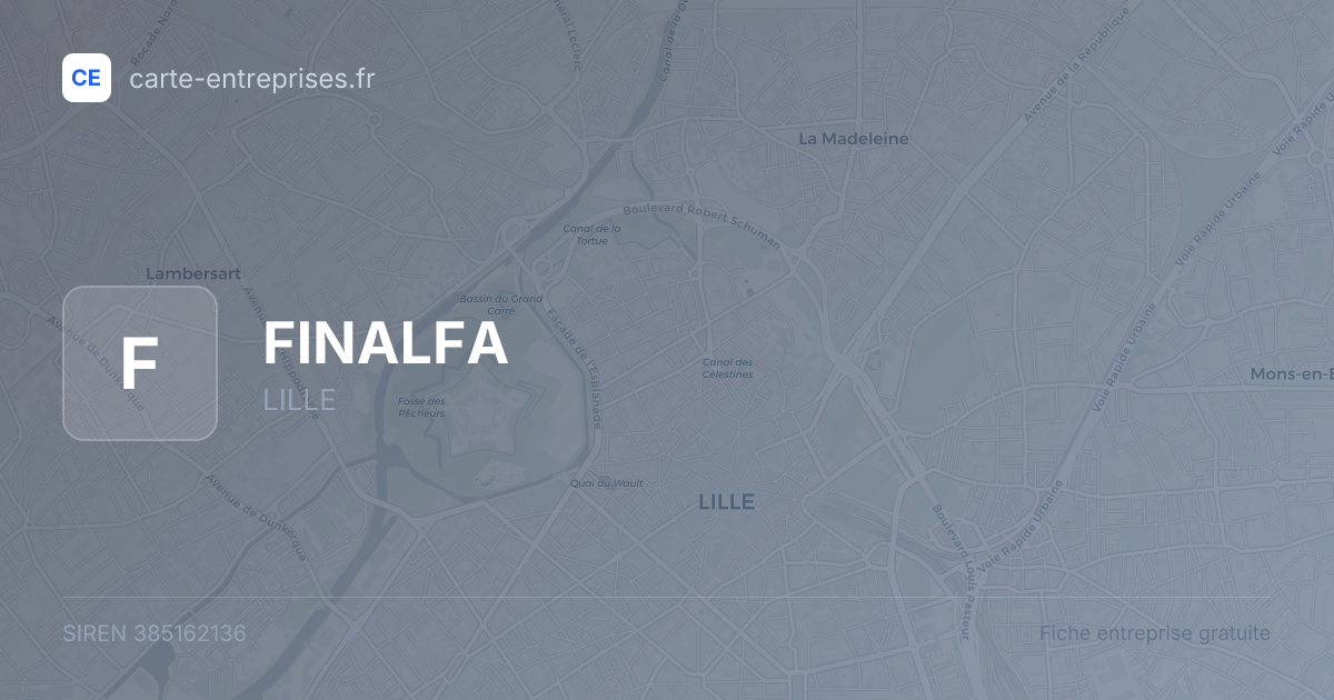 FINALFA — 385162136 — fiche entreprise