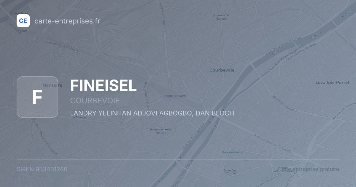 FINEISEL — 933431280 — fiche entreprise
