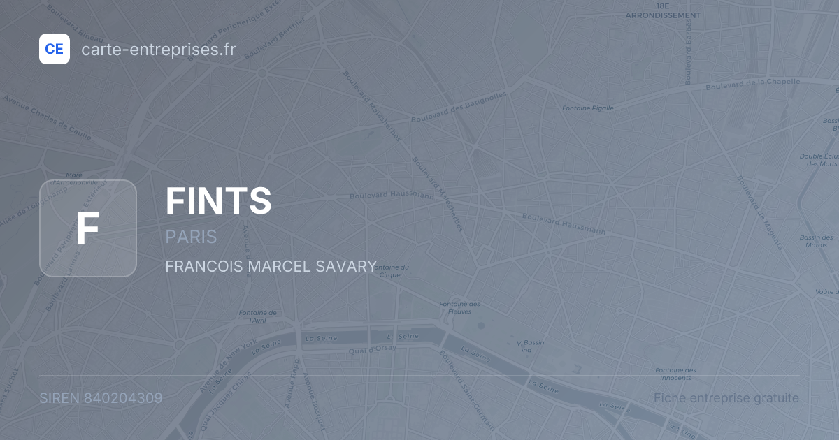 FINTS — 840204309 — fiche entreprise