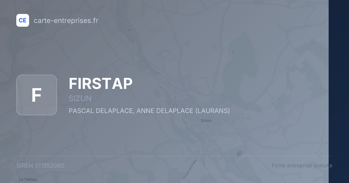 FIRSTAP — 511352080 — fiche entreprise