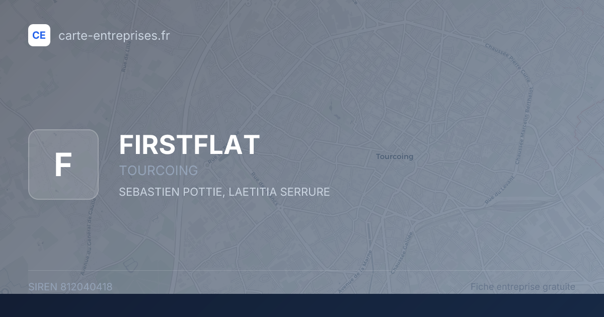 FIRSTFLAT — 812040418 — fiche entreprise