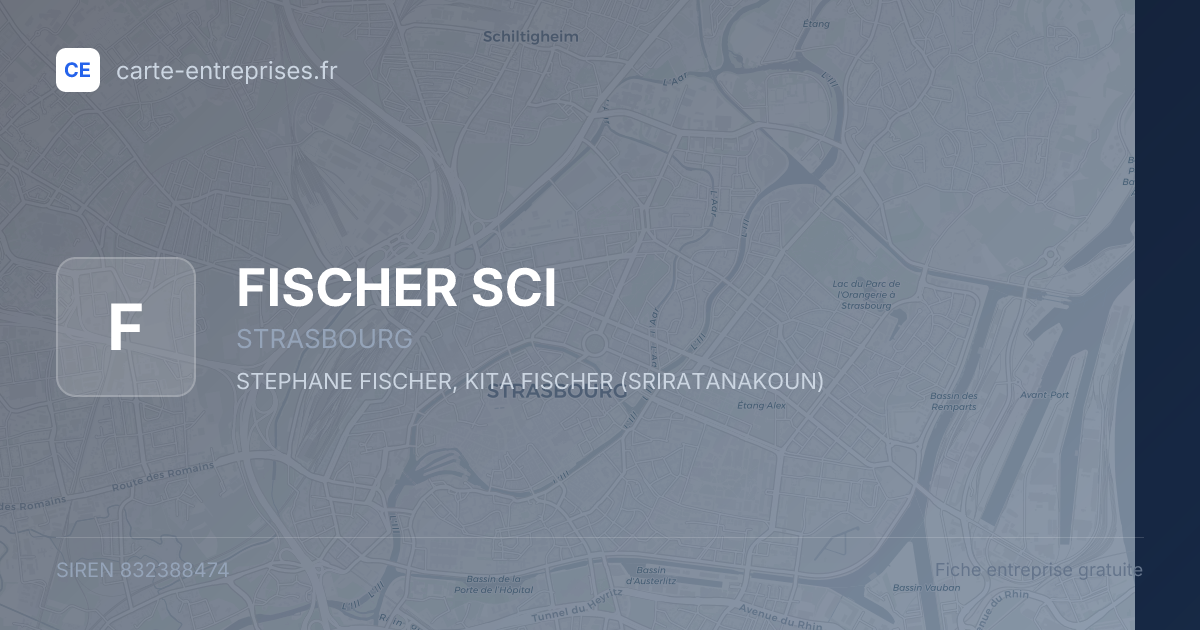 FISCHER SCI — 832388474 — fiche entreprise