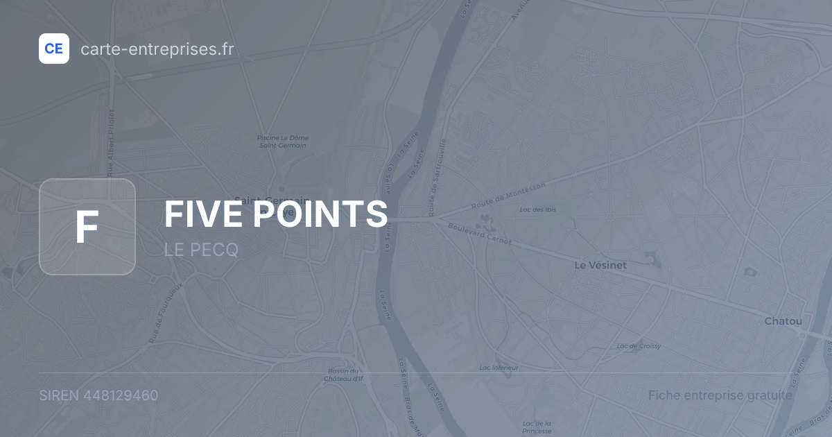 FIVE POINTS — 448129460 — fiche entreprise