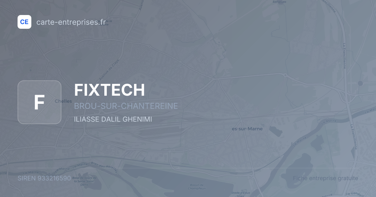 FIXTECH — 933216590 — fiche entreprise