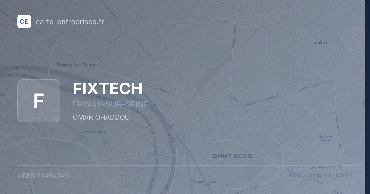 FIXTECH — 934940461 — fiche entreprise