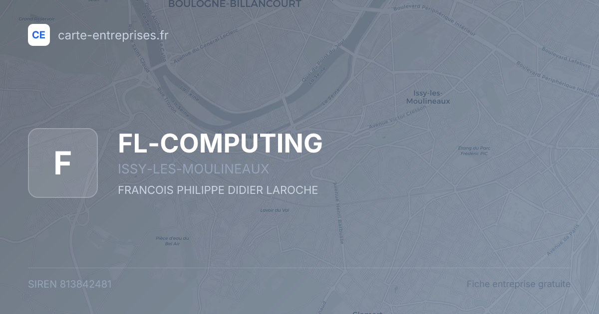 FL-COMPUTING — 813842481 — fiche entreprise