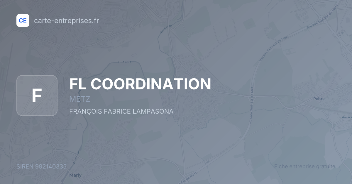 FL COORDINATION — 992140335 — fiche entreprise