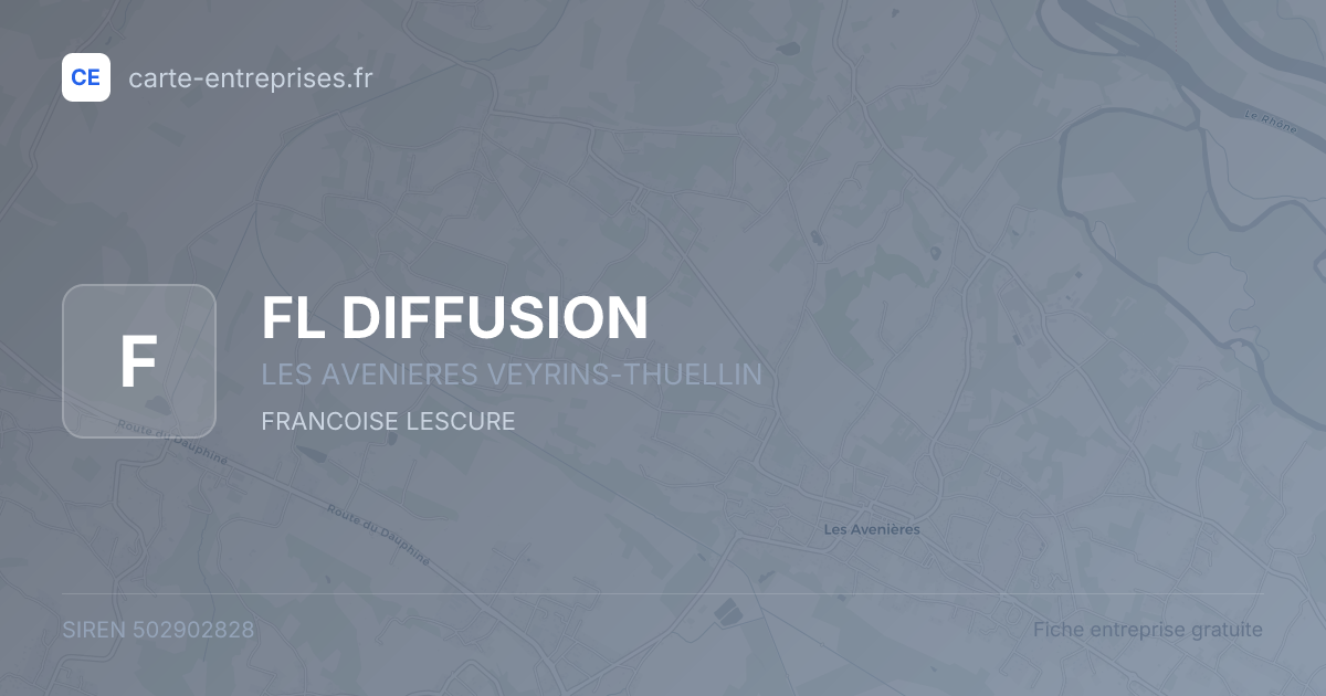 FL DIFFUSION — 502902828 — fiche entreprise
