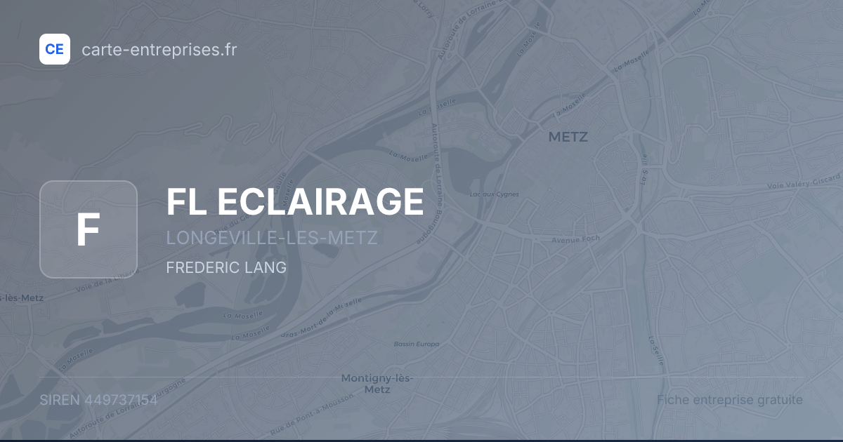 FL ECLAIRAGE — 449737154 — fiche entreprise