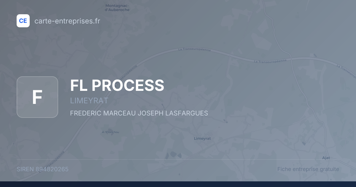 FL PROCESS — 894820265 — fiche entreprise