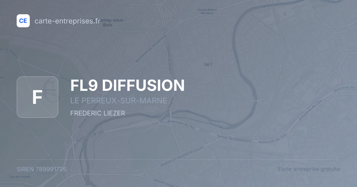 FL9 DIFFUSION — 789991726 — fiche entreprise