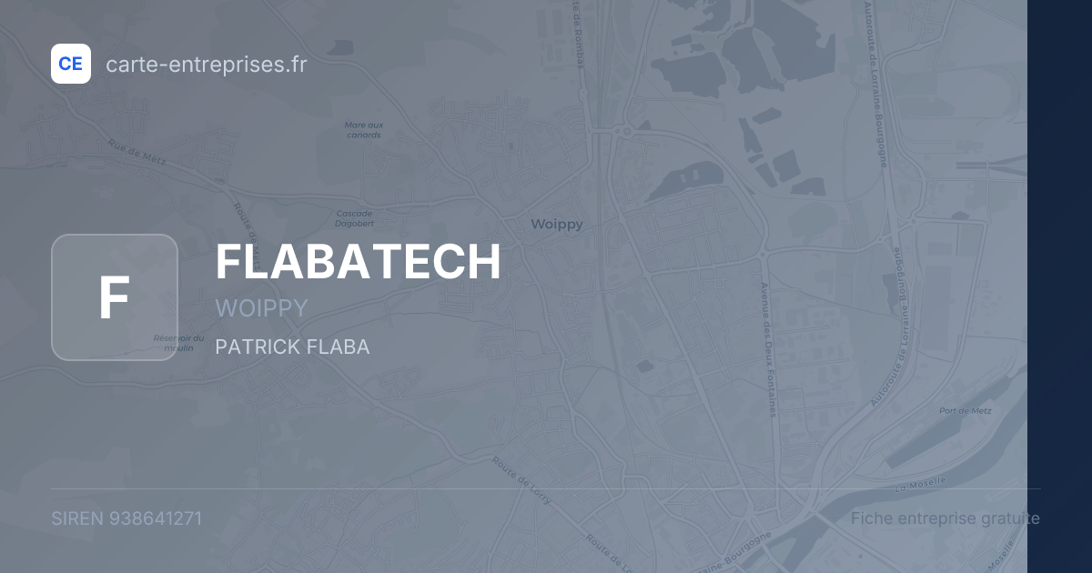 FLABATECH — 938641271 — fiche entreprise