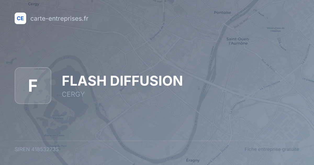 FLASH DIFFUSION — 418532735 — fiche entreprise
