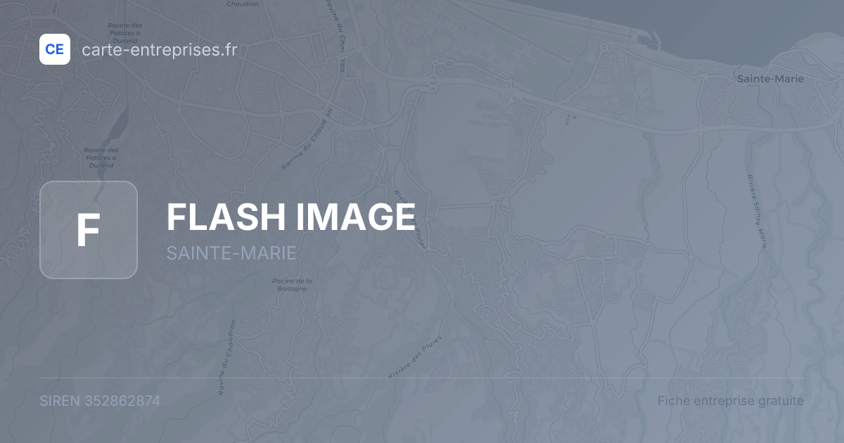 FLASH IMAGE — 352862874 — fiche entreprise
