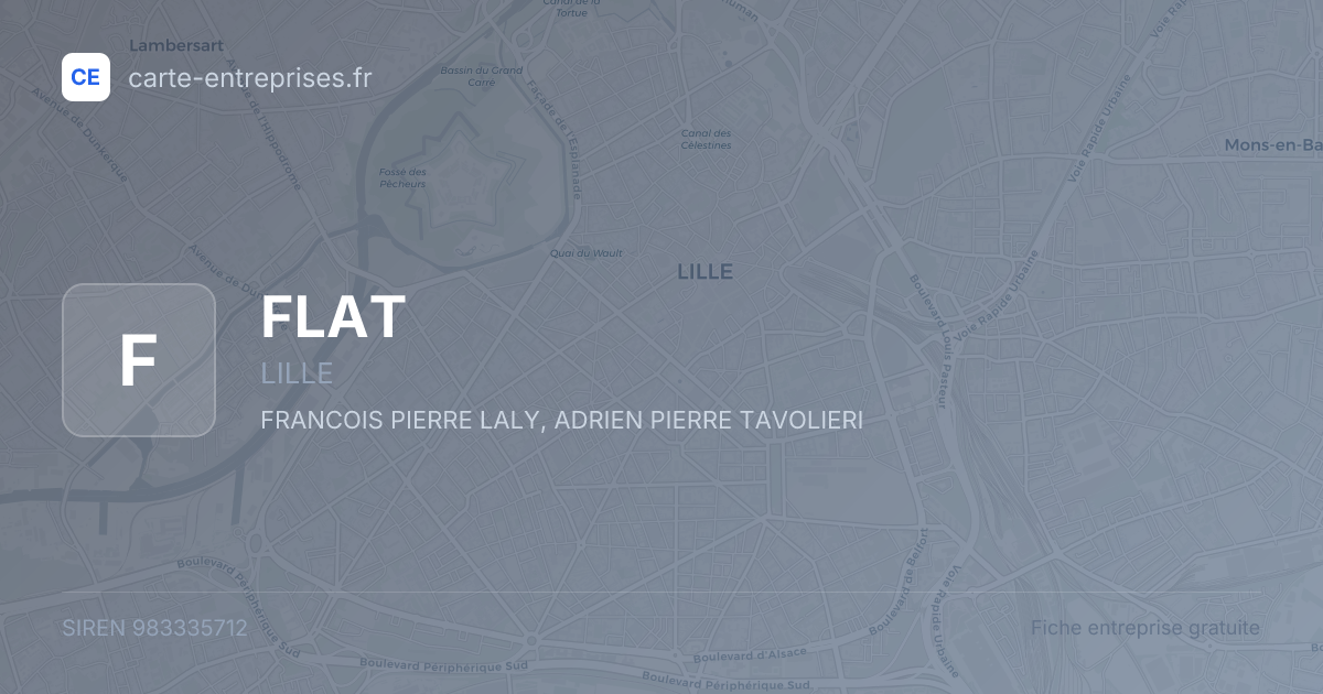 FLAT — 983335712 — fiche entreprise