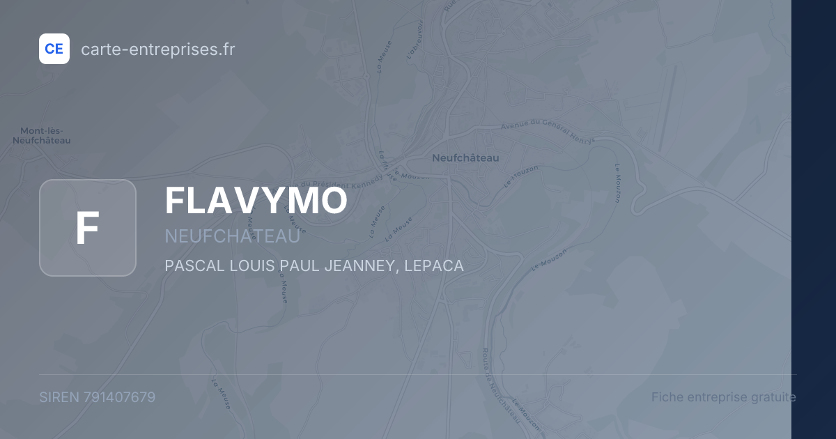 FLAVYMO — 791407679 — fiche entreprise
