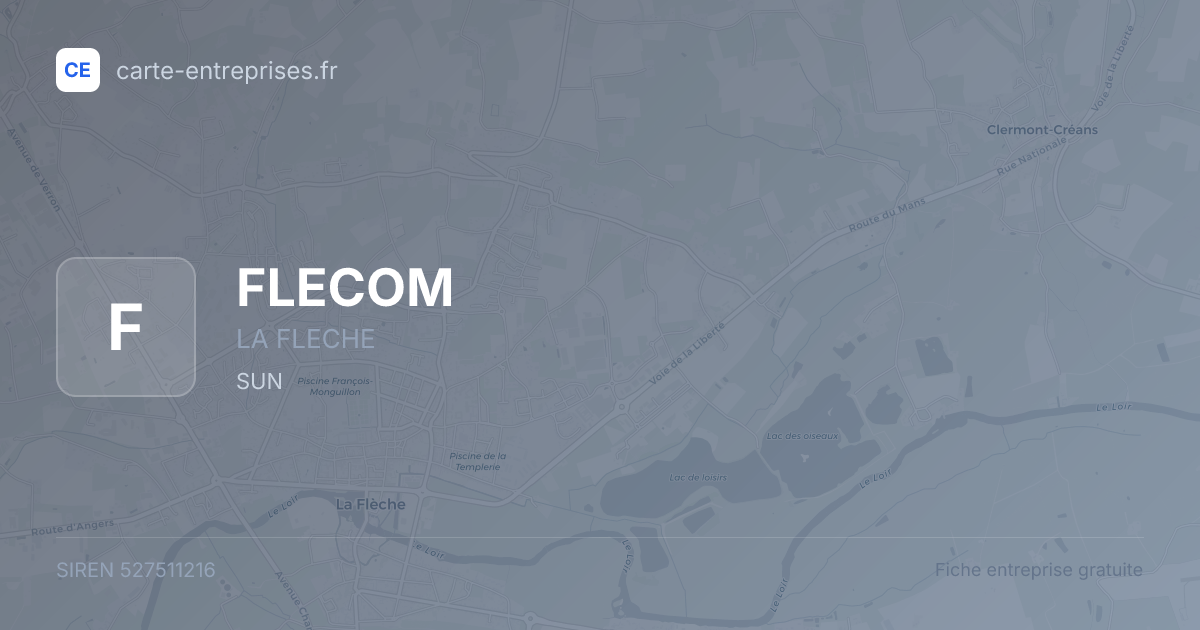 FLECOM — 527511216 — fiche entreprise