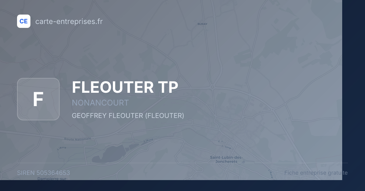 FLEOUTER TP — 505364653 — fiche entreprise