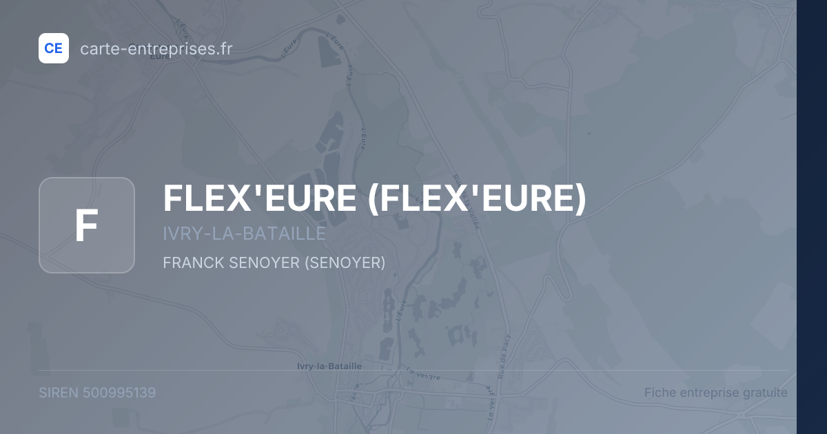 FLEX'EURE — 500995139 — fiche entreprise