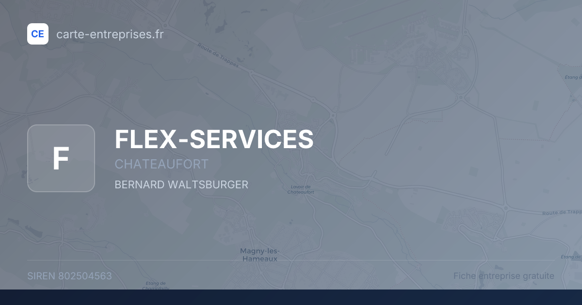 FLEX-SERVICES — 802504563 — fiche entreprise
