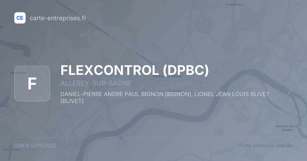 FLEXCONTROL (DPBC) — 531157832 — fiche entreprise