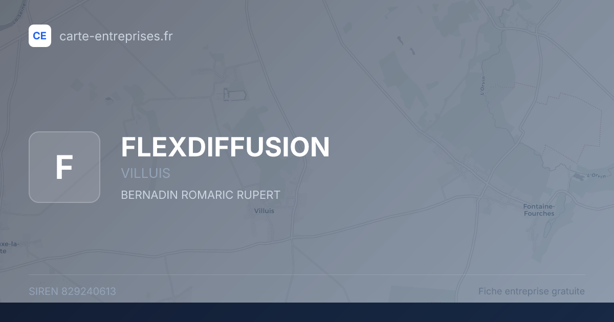 FLEXDIFFUSION — 829240613 — fiche entreprise