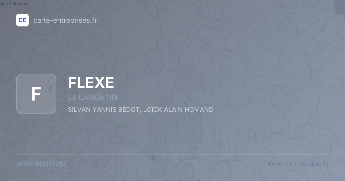 FLEXE — 943577239 — fiche entreprise