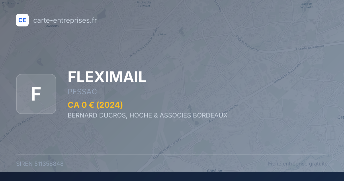 FLEXIMAIL — 511358848 — fiche entreprise