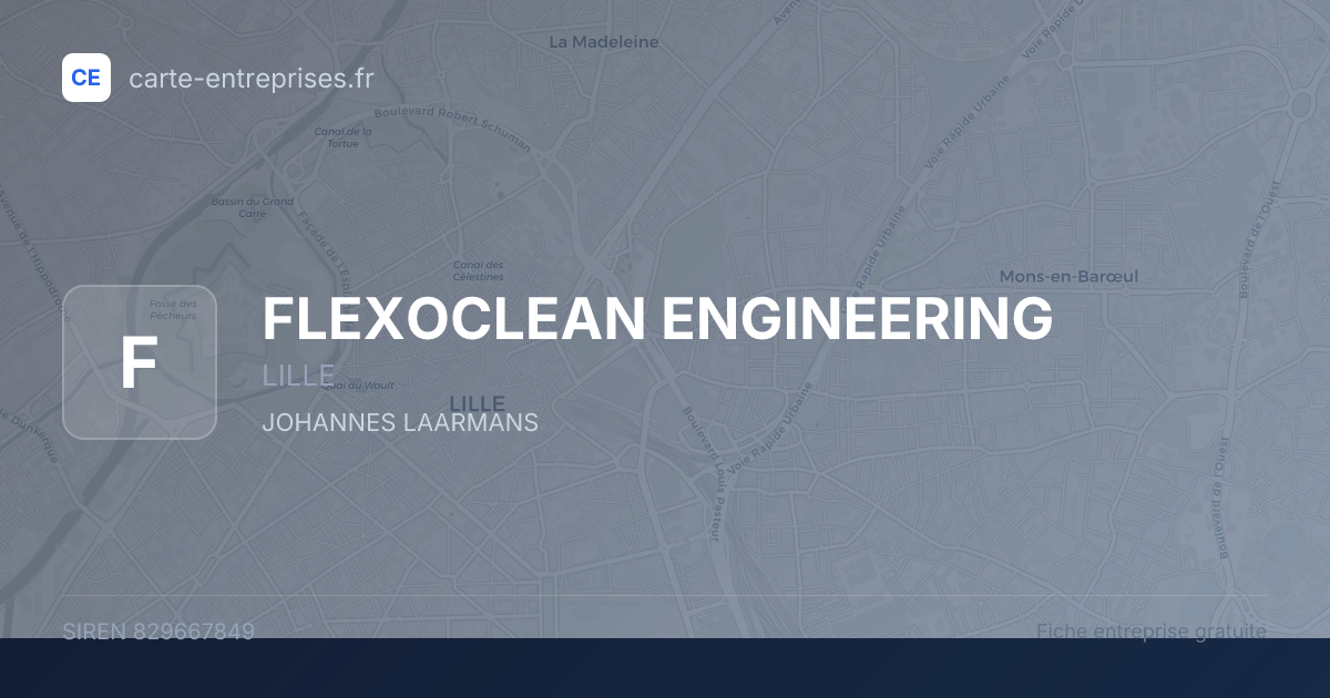FLEXOCLEAN ENGINEERING — 829667849 — fiche entreprise