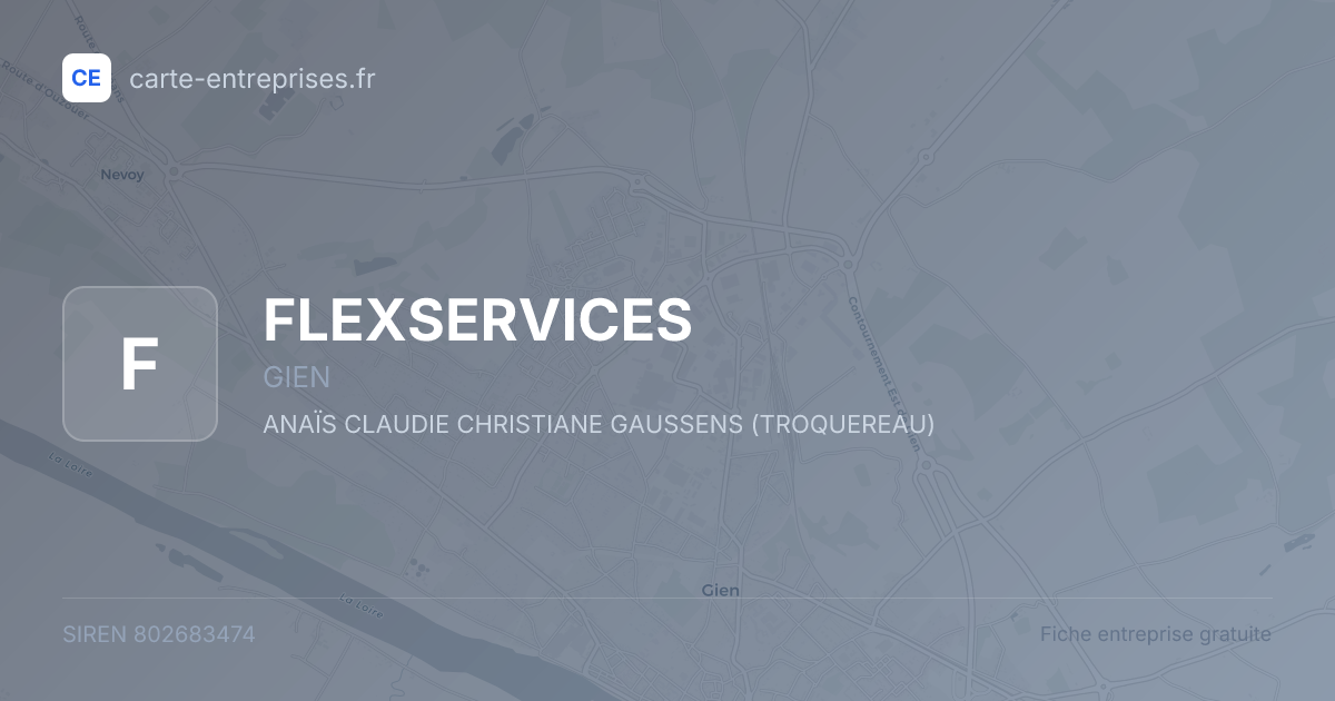 FLEXSERVICES — 802683474 — fiche entreprise