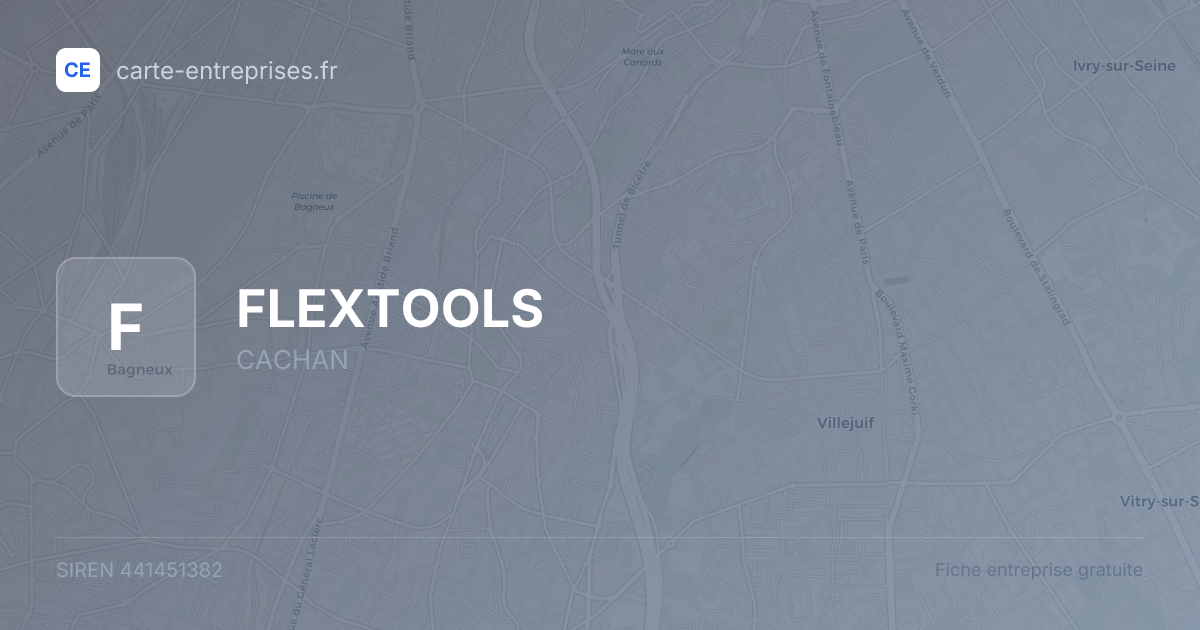 FLEXTOOLS — 441451382 — fiche entreprise