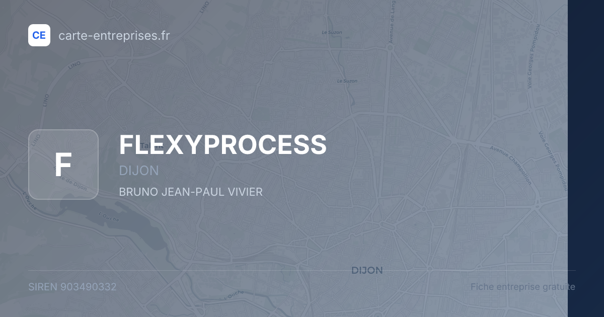 FLEXYPROCESS — 903490332 — fiche entreprise
