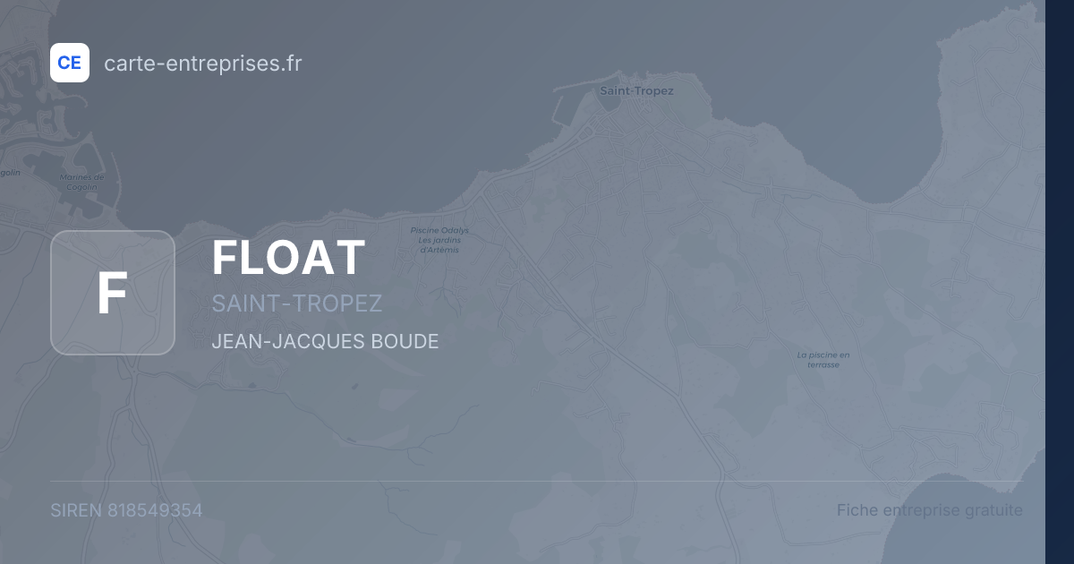 FLOAT — 818549354 — fiche entreprise