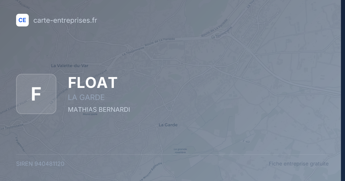 FLOAT — 940481120 — fiche entreprise