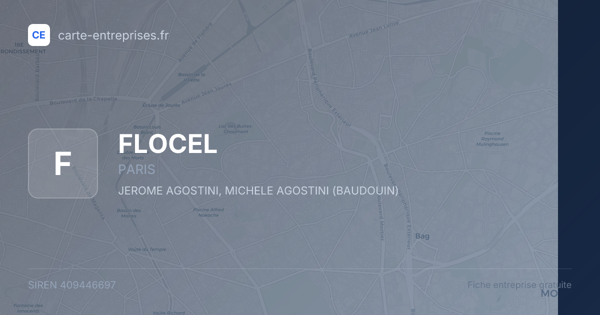 FLOCEL — 409446697 — fiche entreprise