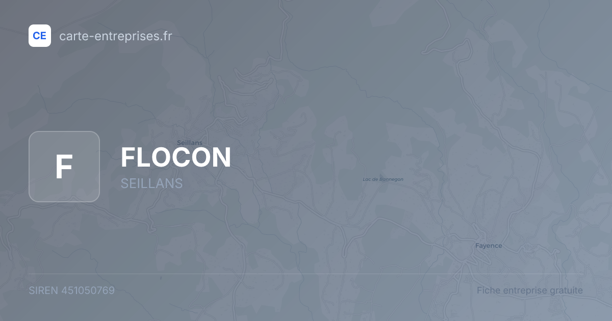 FLOCON — 451050769 — fiche entreprise