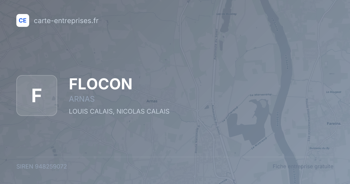 FLOCON — 948259072 — fiche entreprise