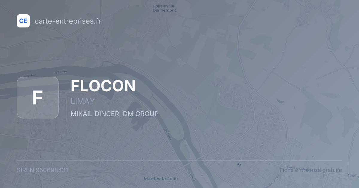 FLOCON — 950698431 — fiche entreprise