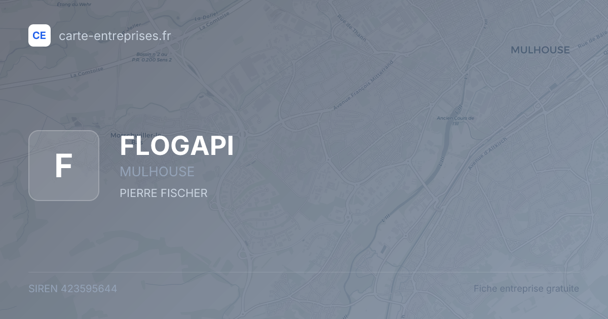 FLOGAPI — 423595644 — fiche entreprise