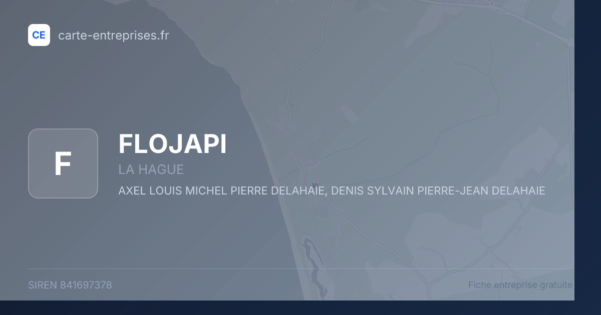 FLOJAPI — 841697378 — fiche entreprise