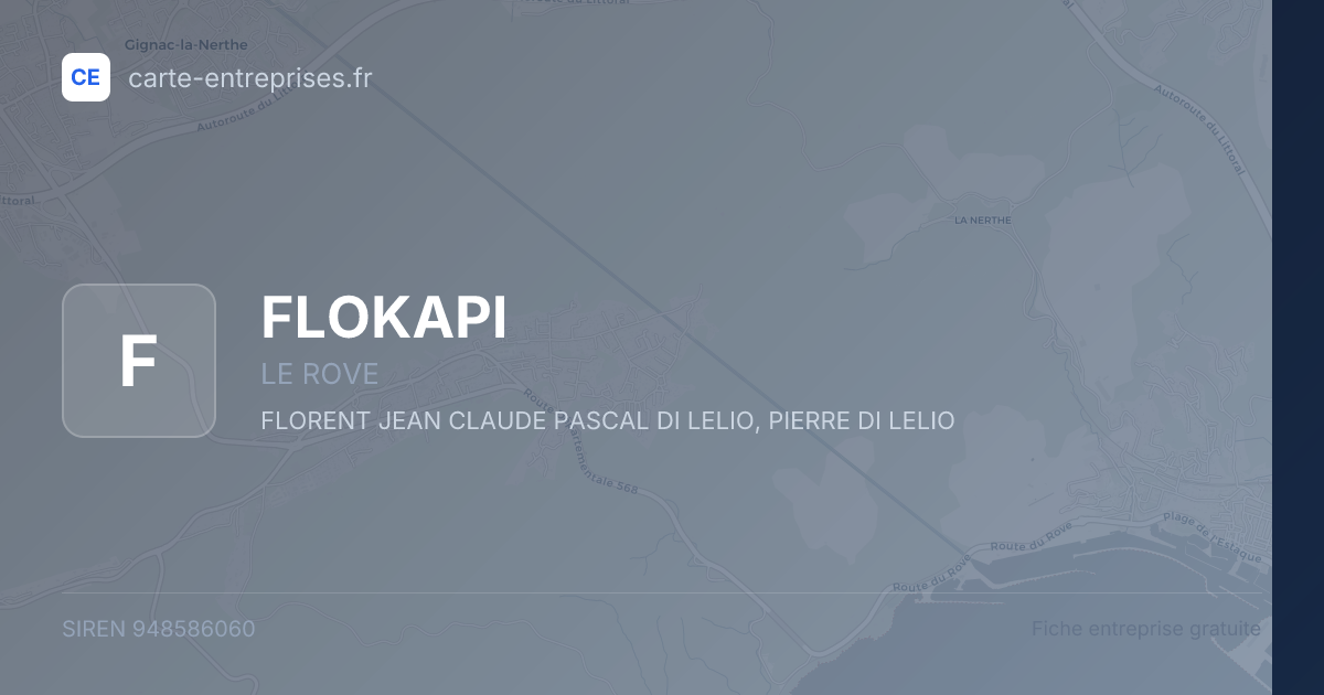 FLOKAPI — 948586060 — fiche entreprise