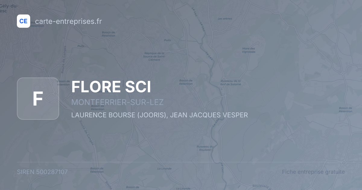 FLORE SCI — 500287107 — fiche entreprise