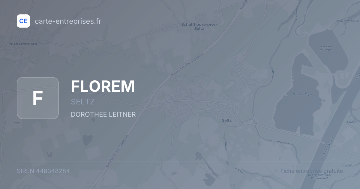 FLOREM — 448348284 — fiche entreprise