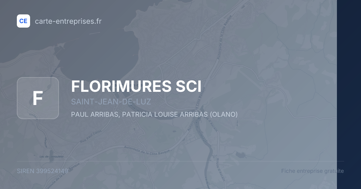 FLORIMURES SCI — 399524149 — fiche entreprise